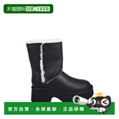 女士靴子 LEATHER 1172590BLK 黑色 UGG ESMEE SS2025 BOOT短靴