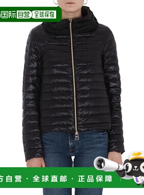 HERNO 女士外套 PI0927D120179300 SS2022 黑色羽绒服