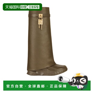 GIVENCHY 女士高跟鞋 BE7031E1L0313 AW2023 棕色 Shark Lock 长