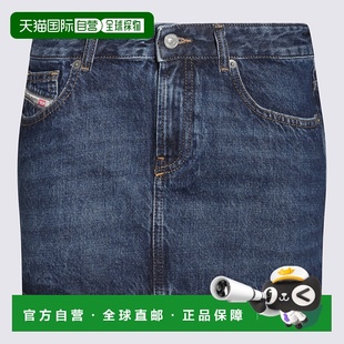 蓝色 Denim 女士半身裙 Mini A0493509I2701 Ron DIESEL