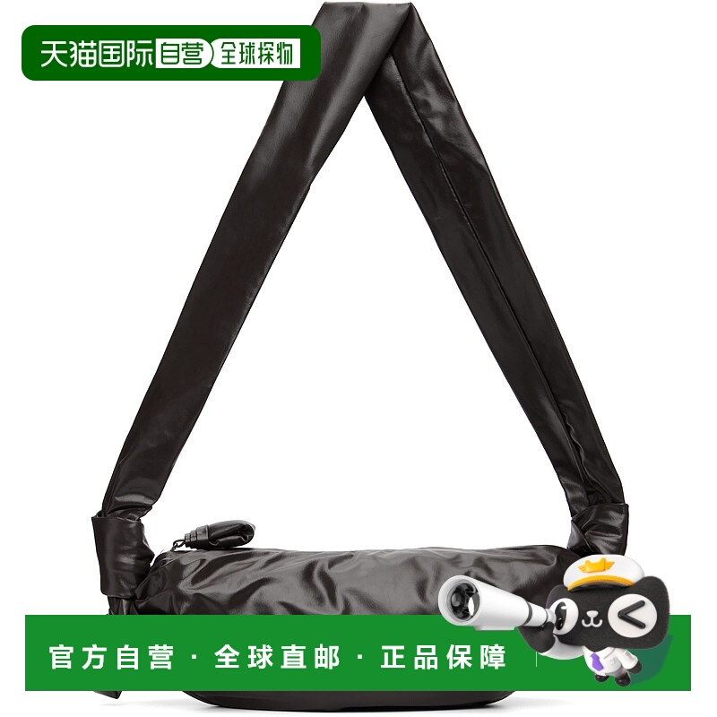 1h可退 潮奢 Lemaire 男士 棕色小号 Soft Croissant 单肩包 BG00