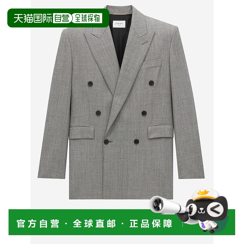 1h可退 SAINT LAURENT 女士西服 823616Y7K179787 SS2025外套西装