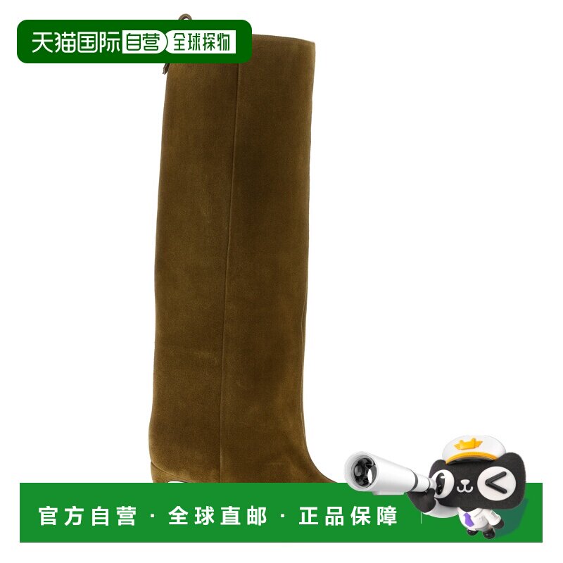 THE ATTICO 女士靴子 AW2025 绿色长筒靴 251WSH00879828