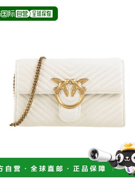 1h可退 潮奢 Pinko 品高 女士 斜挎钱包 white白色 舒适时尚