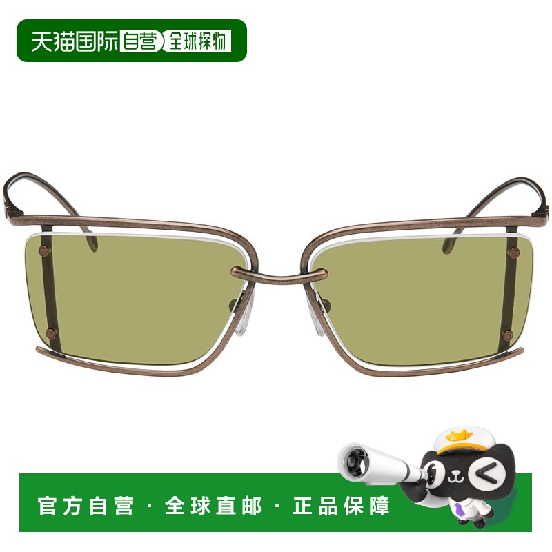 1h可退 潮奢 Diesel 迪赛 女士 独家发售棕色太阳镜 LX100200LEN