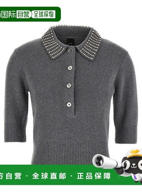 PINKO 女士针织衫 105745A2S4II2 AW2025 灰色 Emilia Sweater