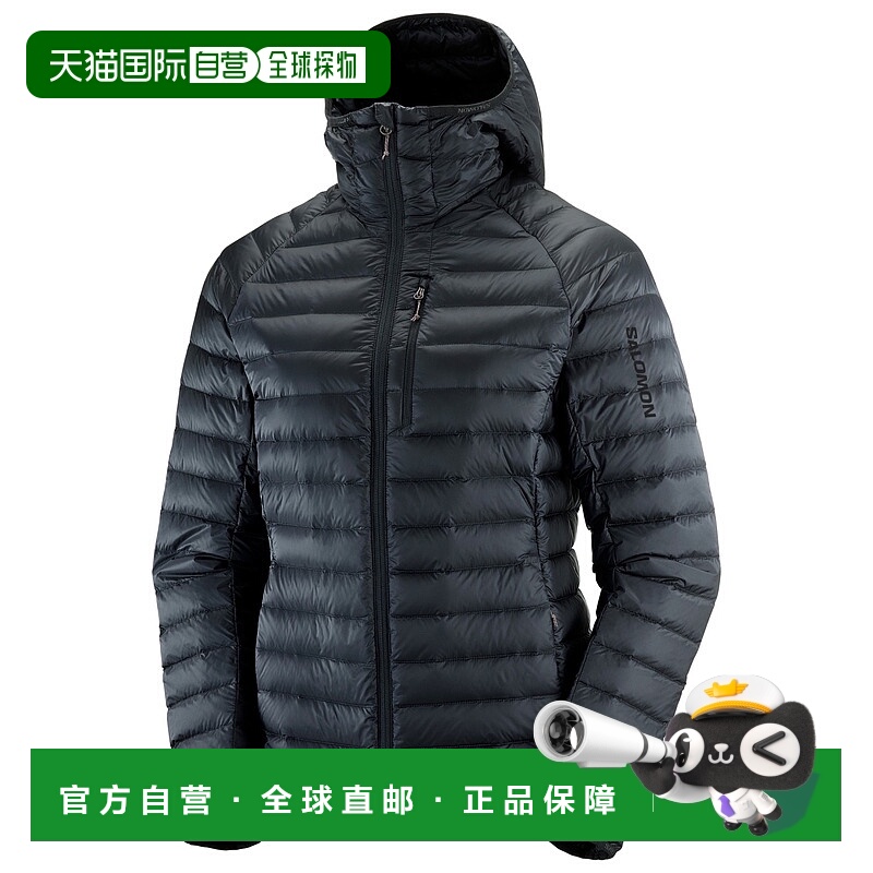 1h可退 SALOMON 女士运动服 1046256DEEPBLACK CO 灰色