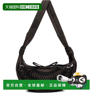 1h可退 潮奢 Lemaire 男士 棕色 & 黑色 Croissant Filt 单肩包 B