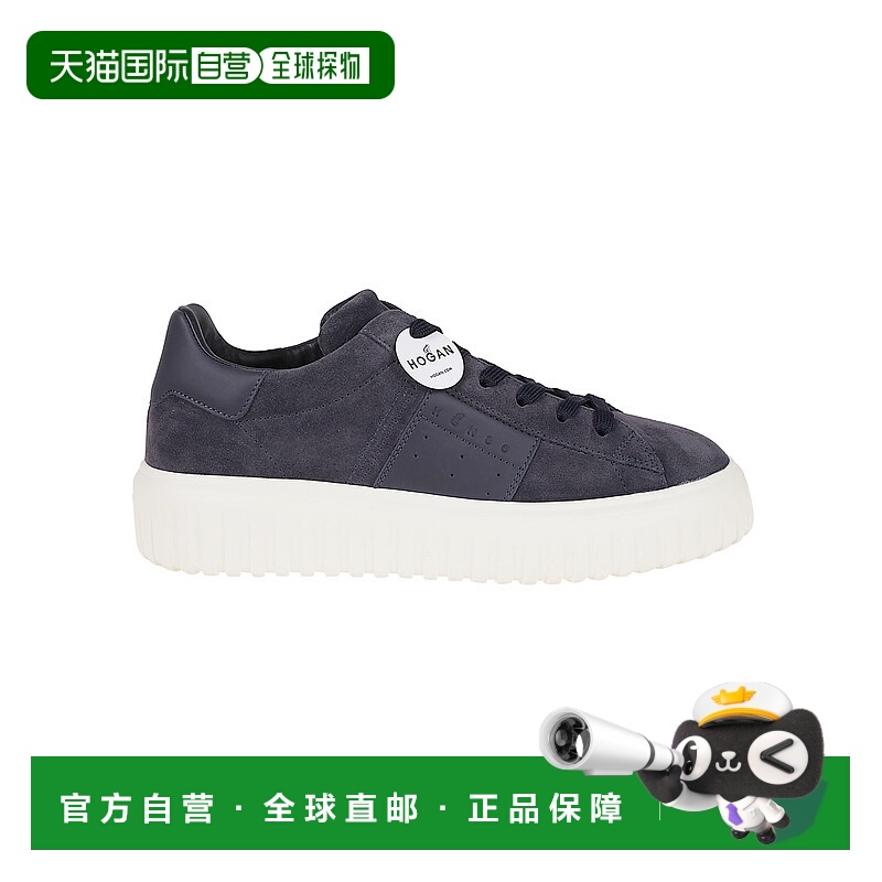 1h可退 HOGAN 男士休闲鞋 HXM6450FO7TUHOU801BLU AW2025