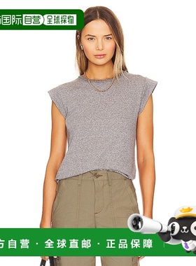 1h可退 潮奢 THE GREAT 女士 耸肩T恤 T1098005 grey灰色 舒适时