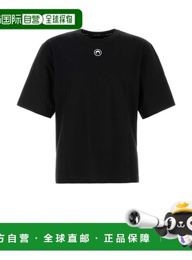 1h可退 MARINE SERRE 男士T恤 MTT077BCJER0009BK99 AW2025