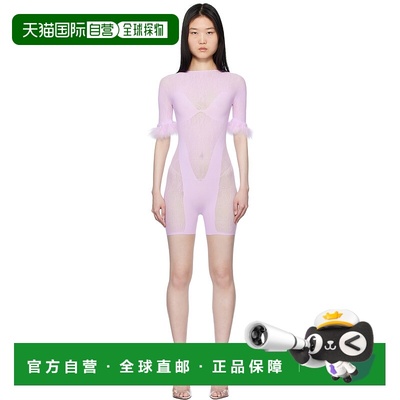 1h可退 潮奢 Poster Girl 女士 紫色 Vanderbilt Play 连身裤 SS2