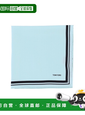 潮奢 Tom Ford 汤姆 福特 男士 Scarfs 蓝色围巾 SPR001S0212GAC