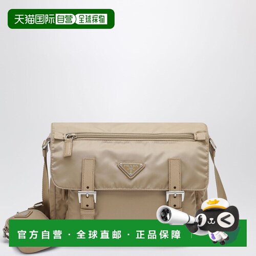 PRADA 女士手拿包 1BD953B1MRV44F0040 AW2026 浅棕色斜挎包