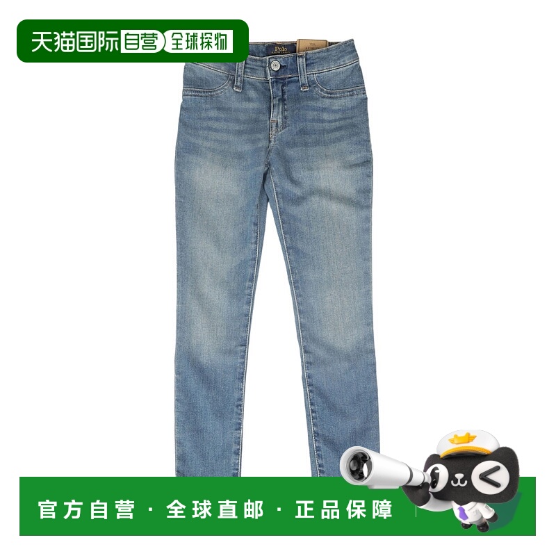 1h可退 POLO RALPH LAUREN 女童牛仔裤 312734059001 CO 蓝色