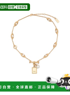 CHLOÉ 女士项链 CH26SJN02BRE7 SS2026 金色 Chloe Brass & Resin