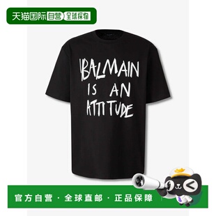 BALMAIN男士 GH1EG225GF40EABNOIRBLANC 衬衫