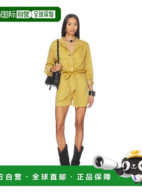 1h可退 潮奢 ISABEL MARANT 女士 Betyna 连身裤 CB0101FAD1G02E