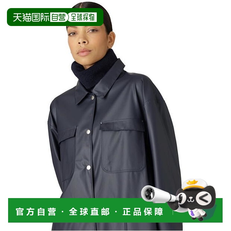 1h可退 潮奢 Ilse Jacobsen 女士 长款厚夹克 blue蓝色 舒适时尚