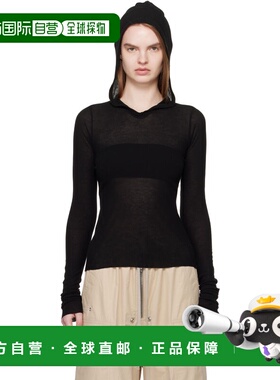 1h可退 潮奢 rick owens 瑞克 欧文斯 女士 黑色 Temple Cropped