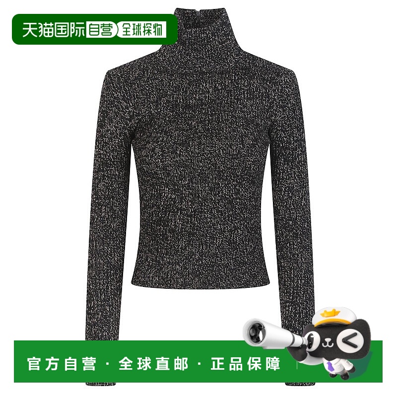 1h可退 MAX MARA 女士针织衫 2521366383600 AW2025 黑色 Max Mar