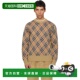 811137 巴宝莉 潮奢 1h可退 Check Burberry 驼色 毛衣 男士 Wool