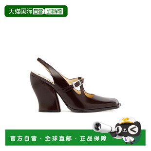 LOEWE 黑色 女士高跟鞋 SS2025 Onda高 LOERC94UBURGUNDY 1h可退