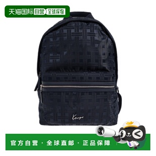 KENZO 男士双肩包 FF65SA503F2279 SS2026 黑色 拉链双肩包