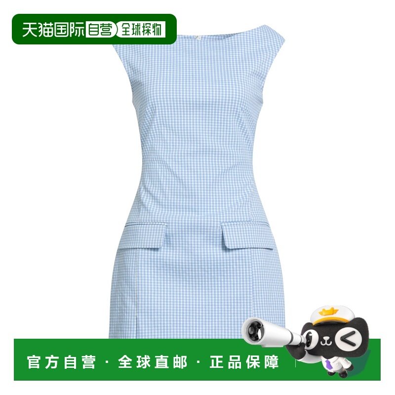1h可退 潮奢 Staud 女士 短款连衣裙 blue蓝色 舒适时尚,女装/女士精品,连衣裙,淘宝优惠券,粉丝福利购,淘宝优惠卷