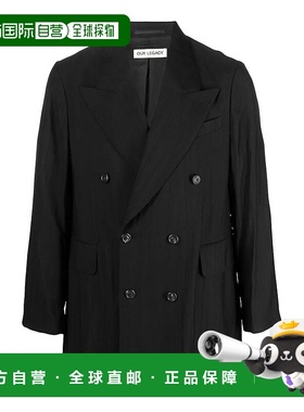 OUR LEGACY 男士夹克 M4220SBFBLACK AW2025 黑色 Blazer uomo Ou