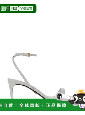 PRADA 女士凉鞋 1X286OF0653A9SF0009 SS2026 白色高跟单鞋