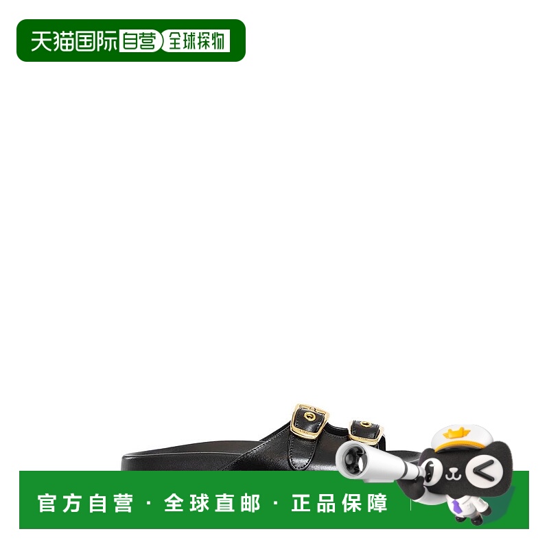 1h可退 CHLOÉ 女士拖鞋 CHC25S08PQJ001-4 SS2025 黑色