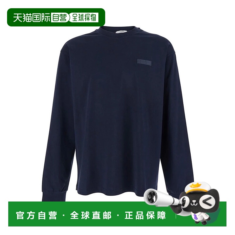 1h可退 GIVENCHY 男士T恤 BM71MH3YSJ499 SS2026 蓝色 Blue Long-