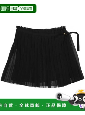 Ami Paris 女士半身裙 FSK153PL0027001 SS2025 黑色