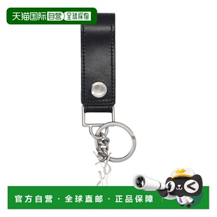 SAINT LAURENT 男士钥匙扣 5183230SX0E1000 CO黑色 链条