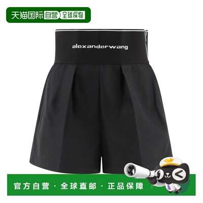ALEXANDER WANG 女士短裤 1WC1224450001 CO 黑色 Shorts
