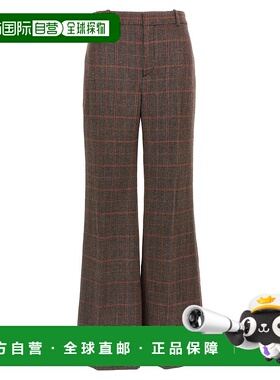 CHLO&Eacute; 女士休闲裤 CH25APA0609793C AW2025 棕色喇叭裤