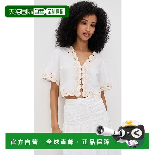 1h可退 潮奢 Rails 女士 Cataluna 上衣 white白色 舒适时尚