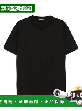 MICHAEL KORS 男士T恤 CF4529H1V2001 AW2024黑色短袖