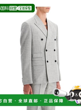 VERSACE 男士夹克 10166041A112641EB60 AW2024 灰色