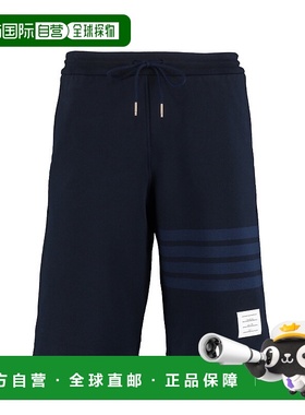 THOM BROWNE 男士短裤 MJQ012A06910415 SS2025 蓝色休闲裤