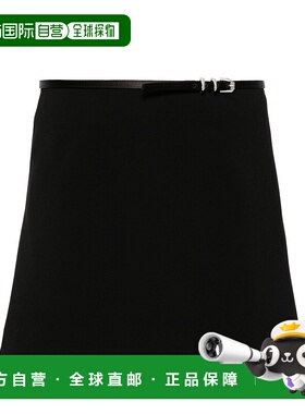 GIVENCHY 女士半身裙 BW40U114N6001 SS2024 黑色 Viscose mini s