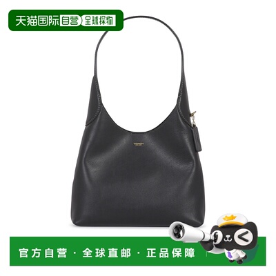 COACH 女士斜挎包 CU068B4BK AW2025 黑色 brooklyn shoulder bag