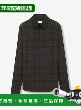 SAINT LAURENT 男士衬衫 838702Y33IB2861FALKLANDCHECKSOD