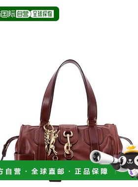 1h可退 CHLOÉ 女士手提包 C25SS741O4925A SS2025 棕色 KERALA 25