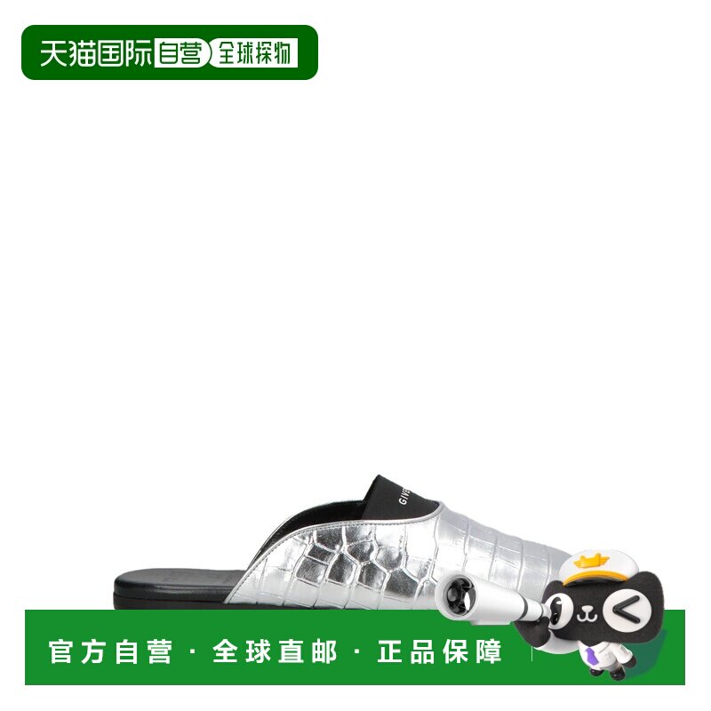 Givenchy 纪梵希 女士 Mules 木屐 metal金属色 舒适时尚女鞋拖鞋