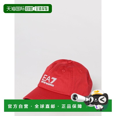 EA7 男士帽子 7X000592AF15502M5103 SS2026 红色 Cappello EA7 i