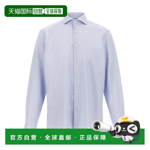 BOSS HUGO BOSS 男士衬衫 50567323450 AW2026 浅蓝色