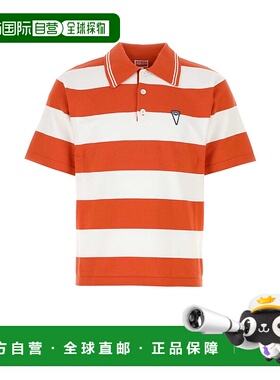 KENZO 男士T恤 FD55PU3713CN21 SS2023 橙色 KENZO POLO