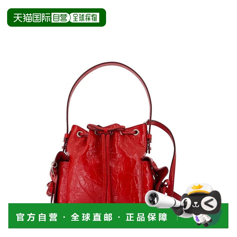 1h可退 潮奢 Acne Studios 艾克妮 女士 多口袋抽繩迷你水桶包 A1